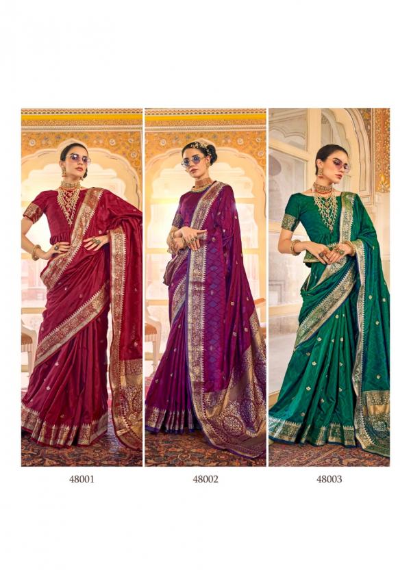 Rajpath Aloha Silk Fancy Zari Weaving Saree Collection